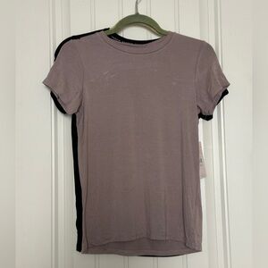 Danskin Lavender and Black T-Shirt Duo